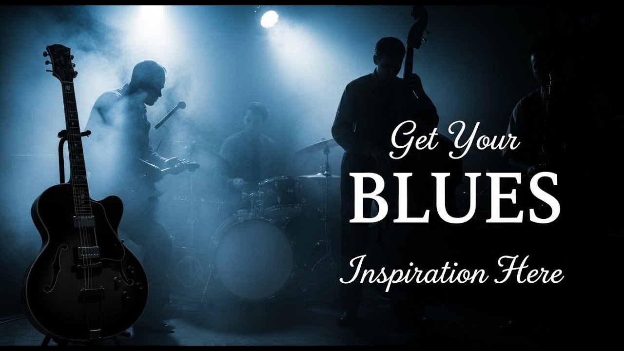 BLUES Inspiration Track for Guitar Jamming - Why Not Jam With The Band