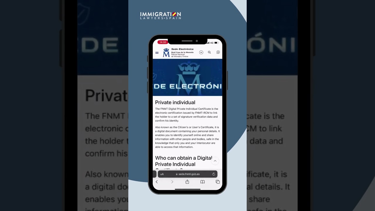 Find out How to OBTAIN your DIGITAL CERTIFICATE! 👆🏻 Fast, Easy and from your own SMARTPHONE⚡