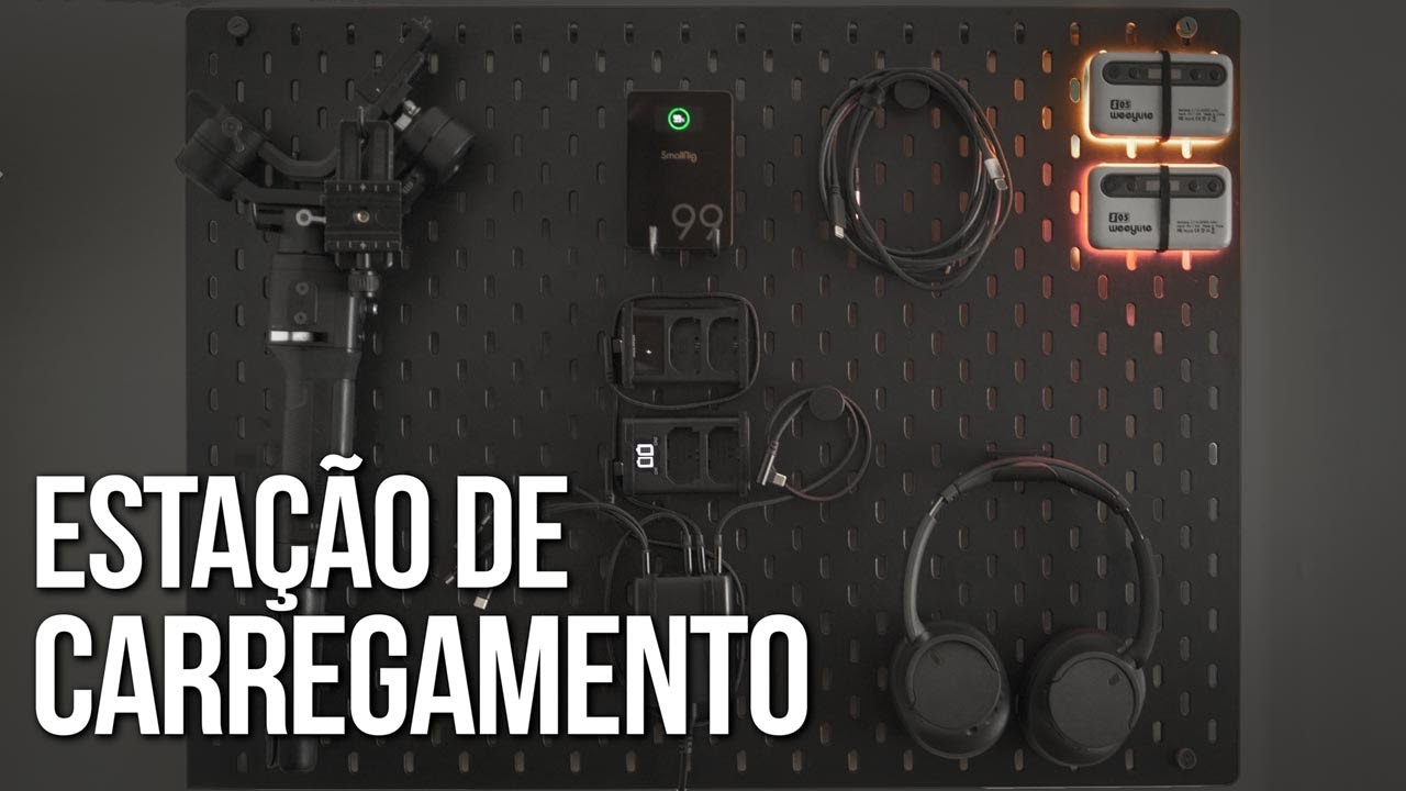 Como montei essa Estação de Carregamento!