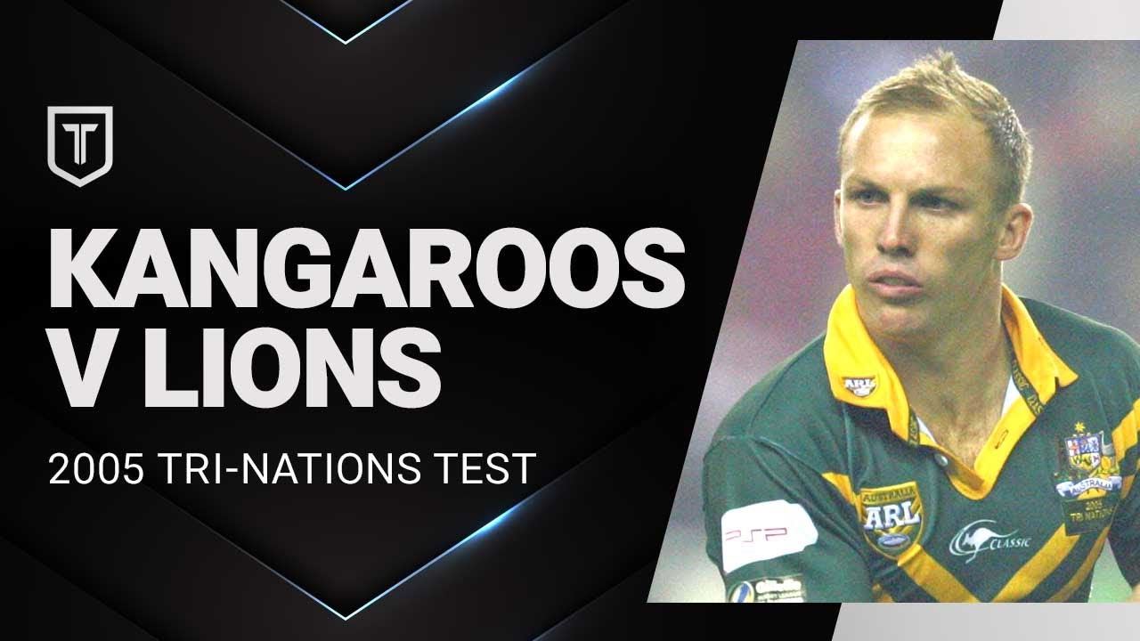 NRL Highlights | Kangaroos Classics | 2005 Australia v Great Britain | Tri-Nations
