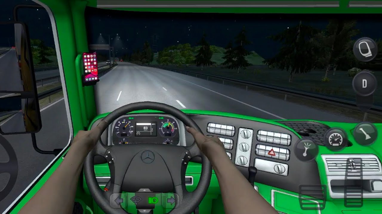 2006 model || Realistic interior after decoration-DLC MOD MB AMG Truck Simulator  :Ultimate gameplay