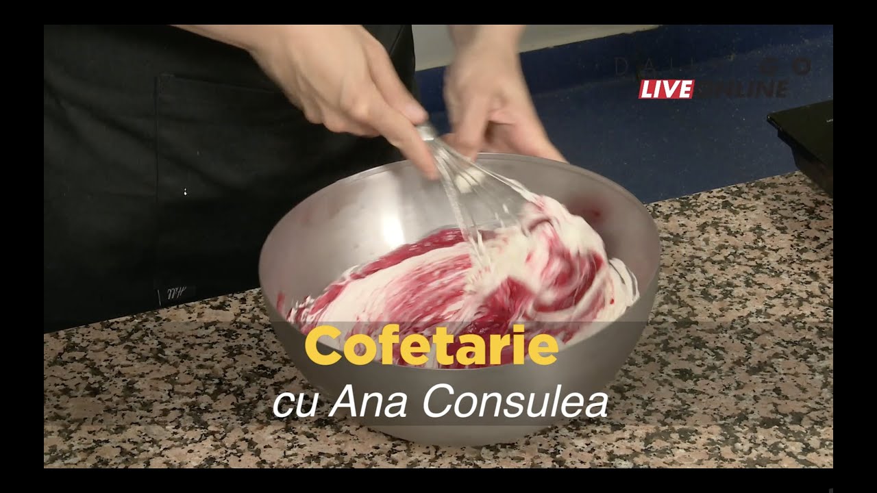 Cursul de Cofetarie Live Online cu Ana Consulea