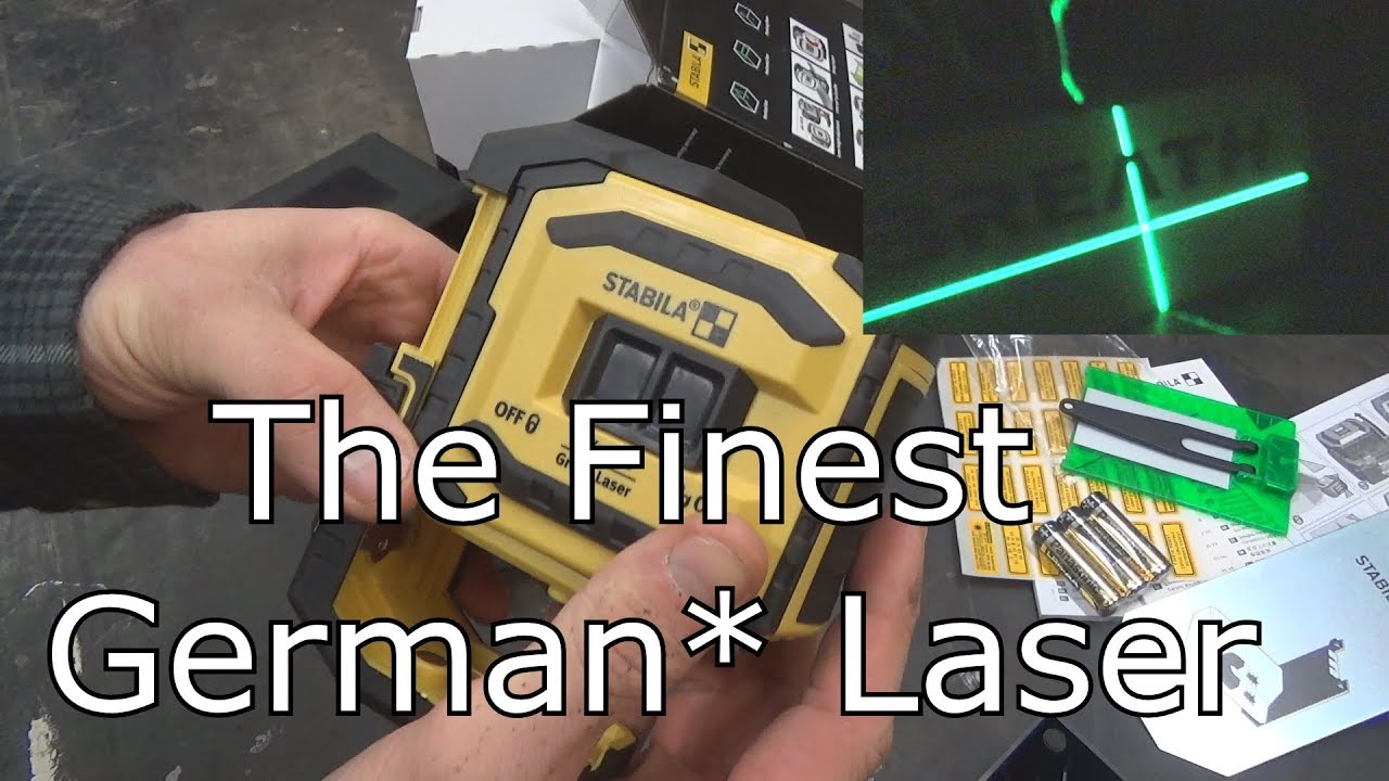 Stabila LAX 300 G Laser Level Unboxing And Hands On Look