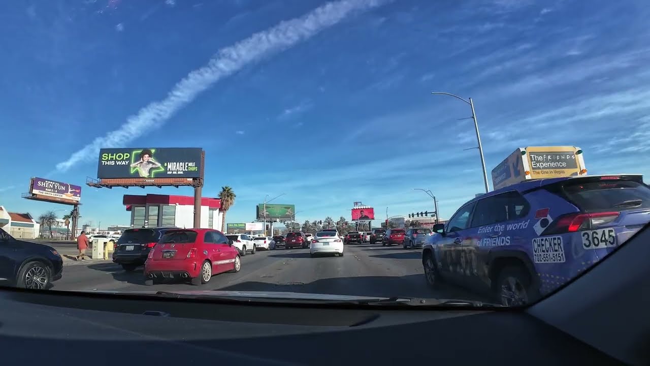 LAS VEGAS strip Feb23