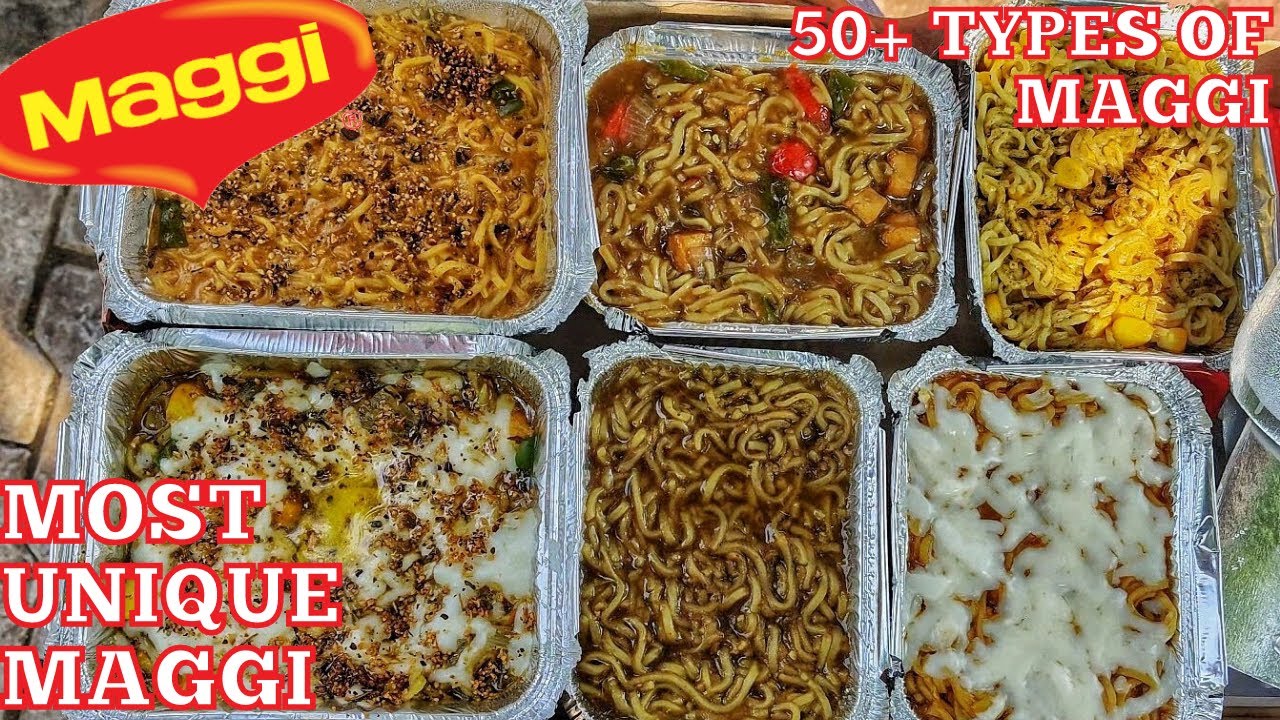 EVERY TYPE OF MAGGI | TOM UNCLE MAGGI POINT | ALL IN ONE MAGGI | MYFOODCRUSHH
