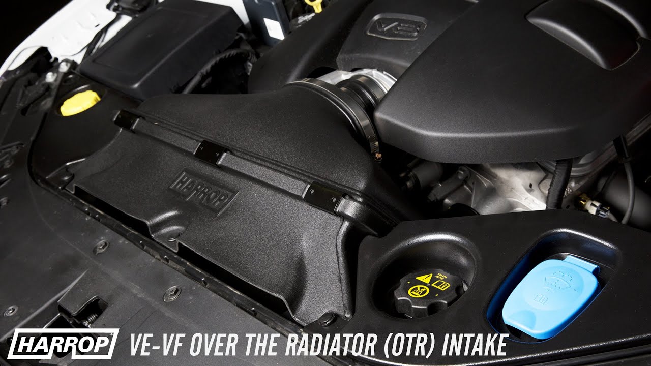 Harrop Over The Radiator (OTR) Cold Air Intake (CAI) overview for VE-VF Holden/HSV.