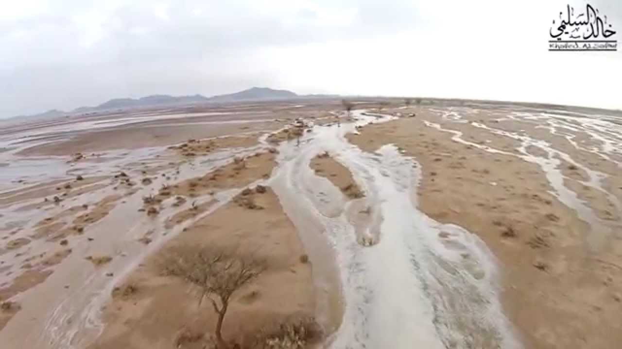 برد وأمطار جنوب حائل وسم 1437  هـ تصوير جوي HD