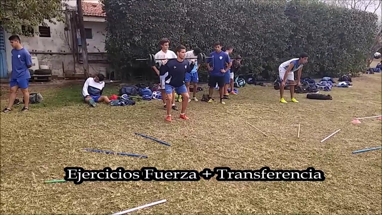 Ejercicios de Fuerza + Transferencia Parte 1 Club Gimnasia y Tiro de Salta