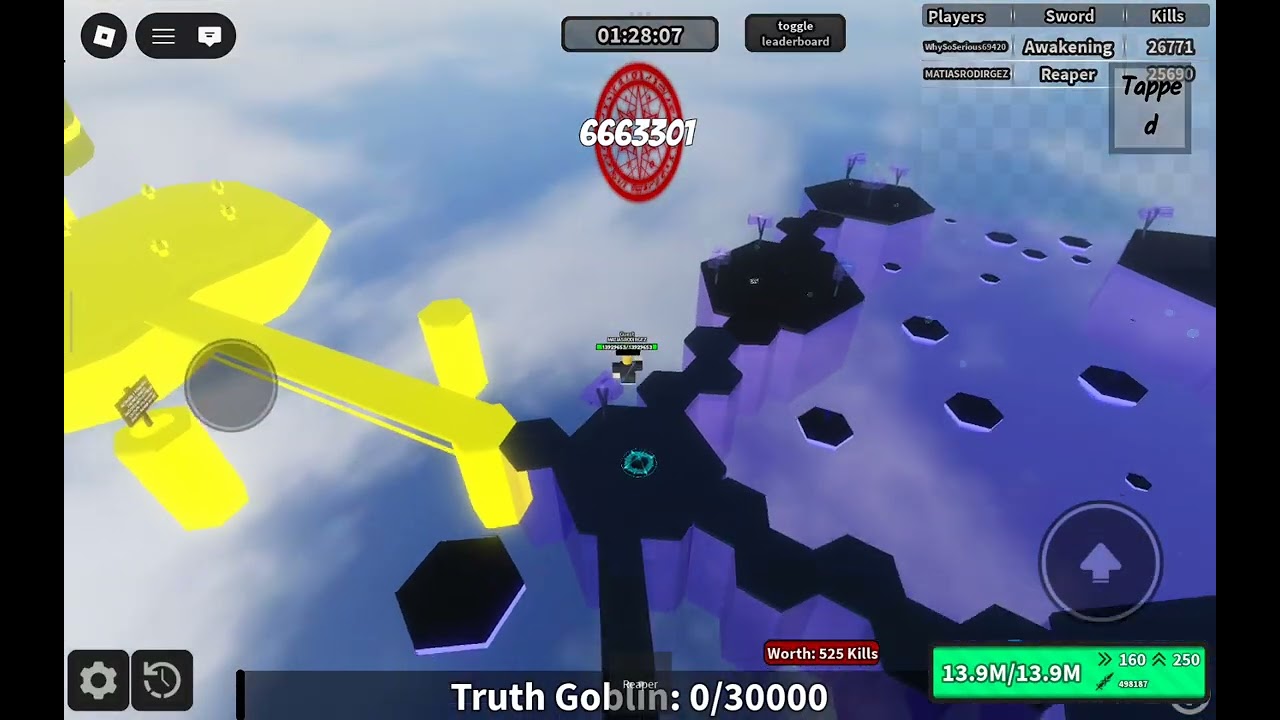 Streak swords REAPER 6,6m. HE'S BADGE.