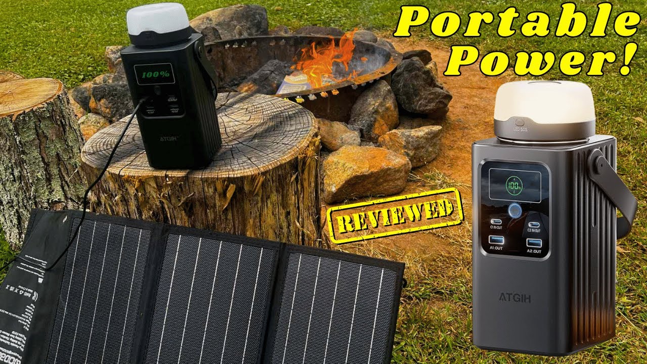 ATGIH 4-Port Fast Charging Portable Power Station - Testing/Review