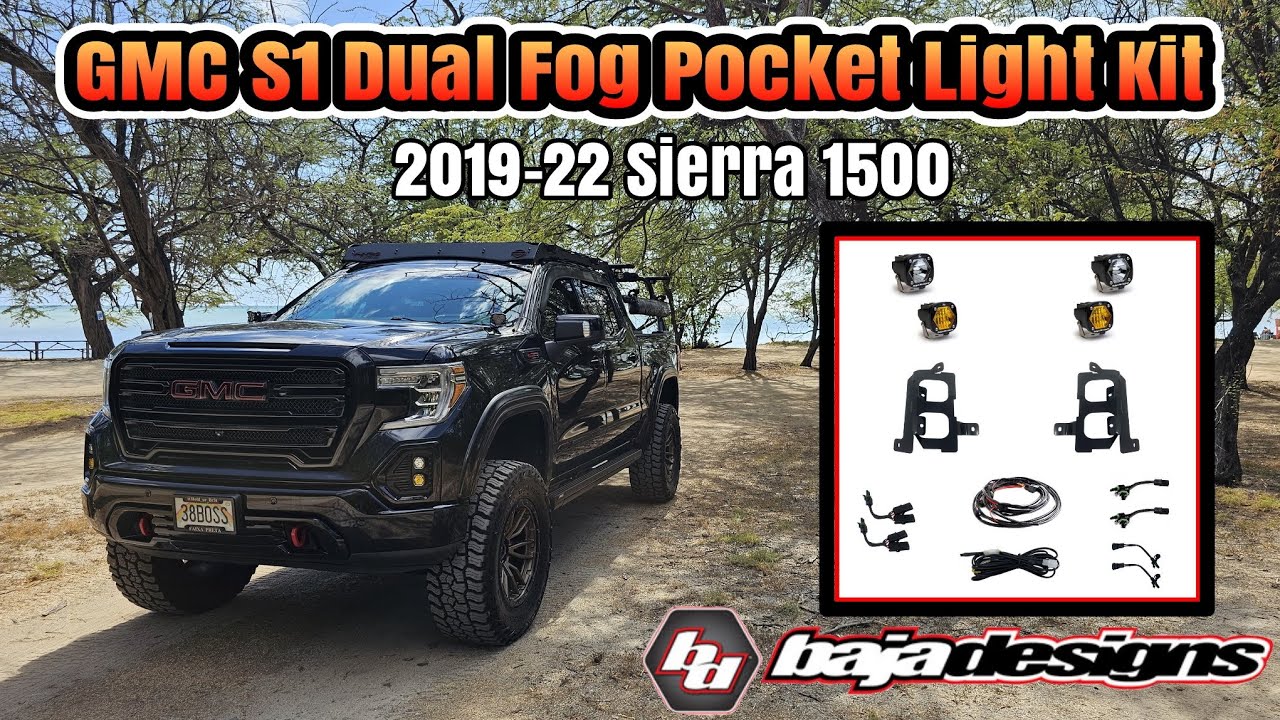 Baja Designs fog light kit installed
