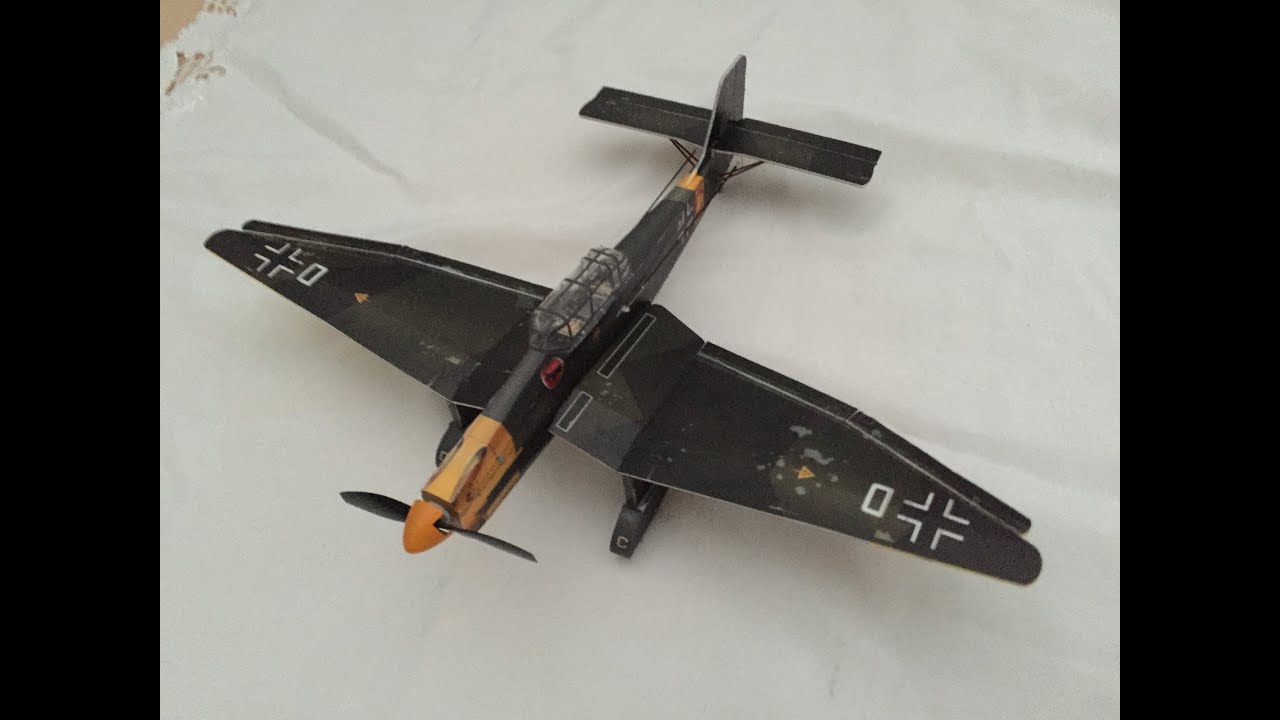 Minimum RC J87 Stuka Part One