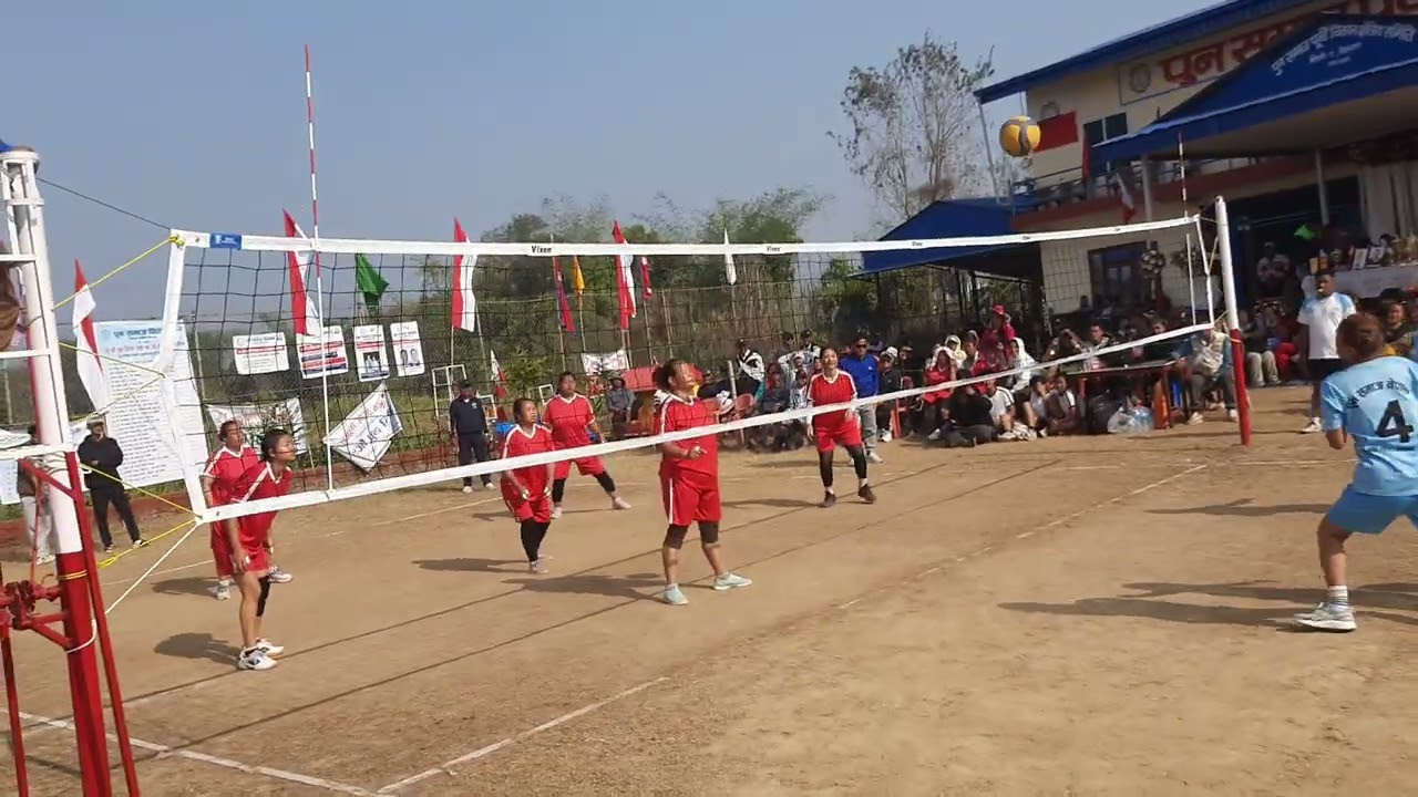 Pun samaj ma mahila vallyball game parsa vs birendra nagar