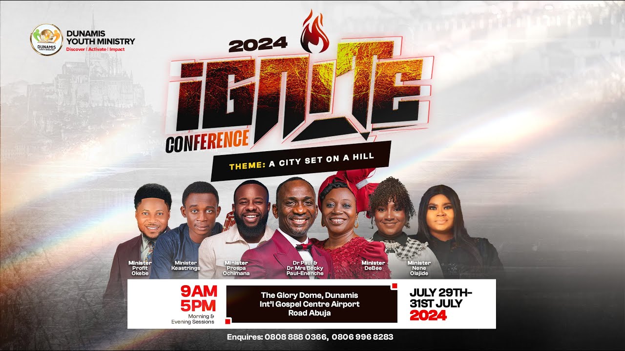 IGNITE CONFERENCE 2024- DAY 2 (EVENING SESSION)-Dunamis Youth Church