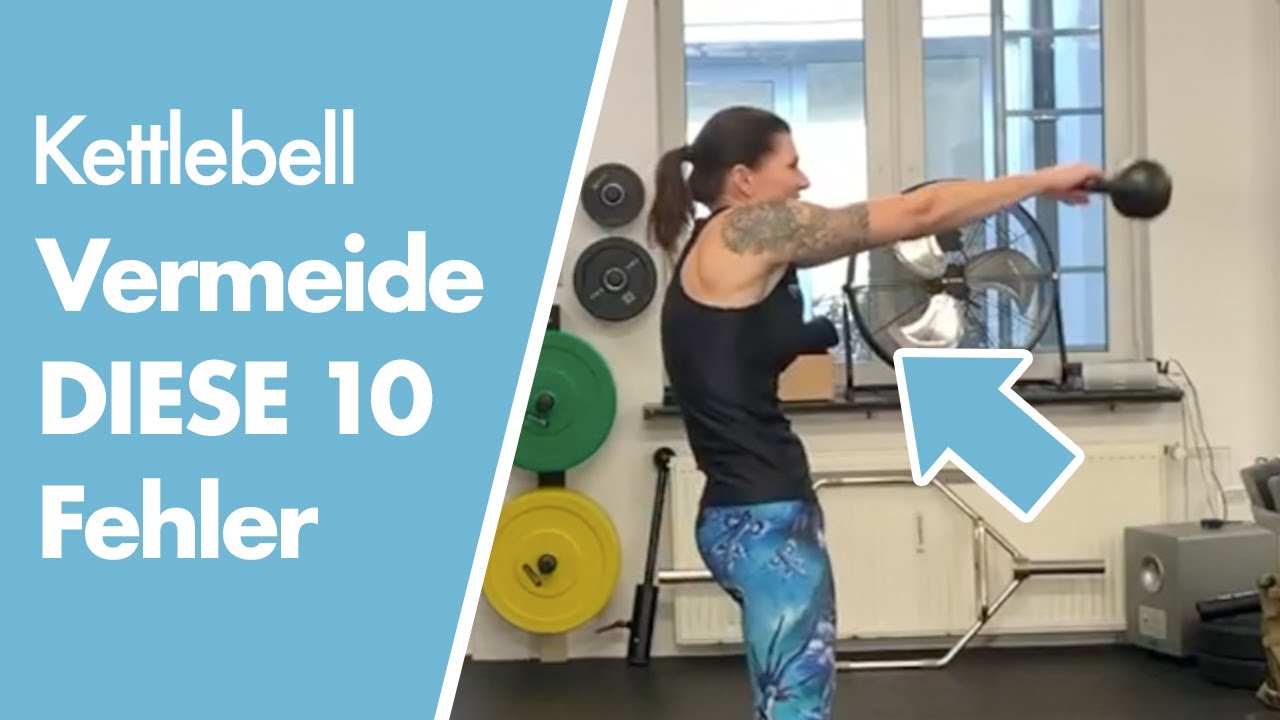 Kettlebell Swing - Vermeide diese 10 Fehler (mit Pia Scherenberber)