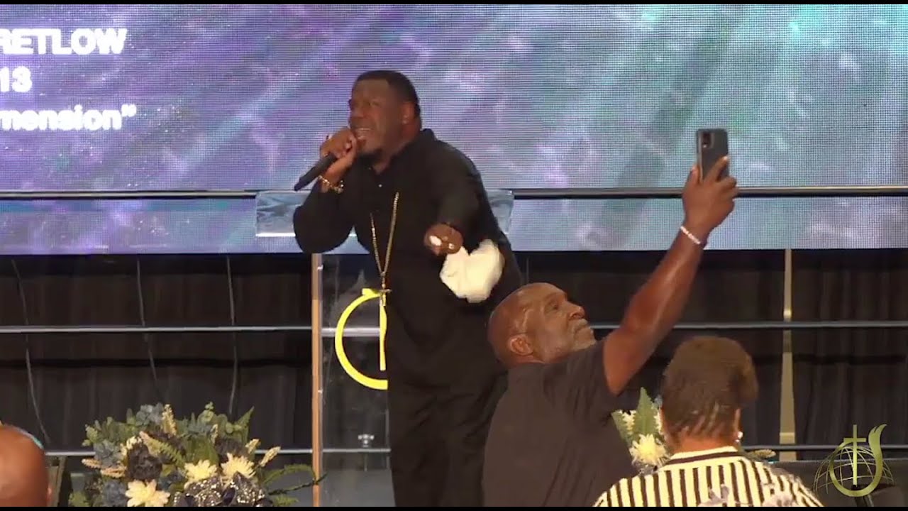 🔥  DANCE RONZEL PRETLOW!!! Pentecostal Praise Break & Altar Call!!!! (POWERFUL)