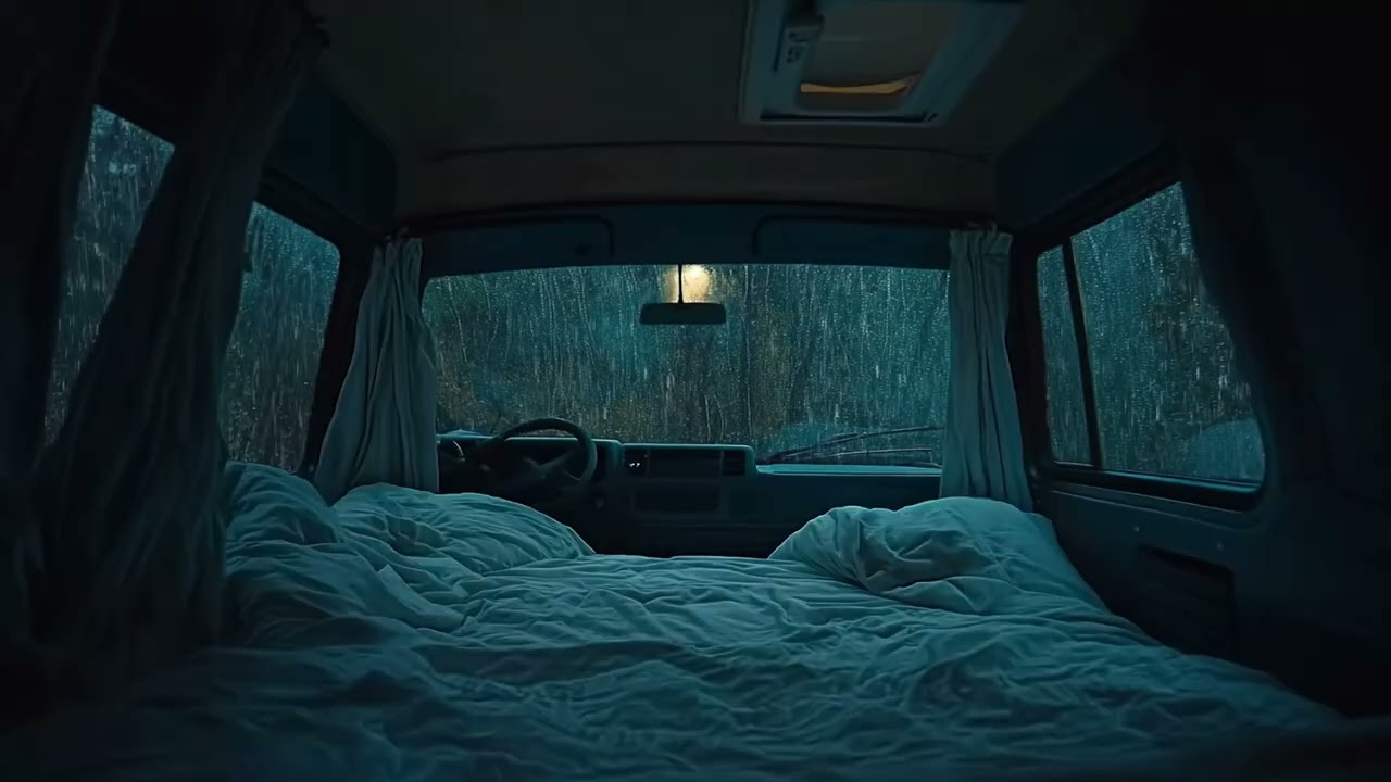 3 Hours⚡️ Forest Rain Ambience for Restful Sleep