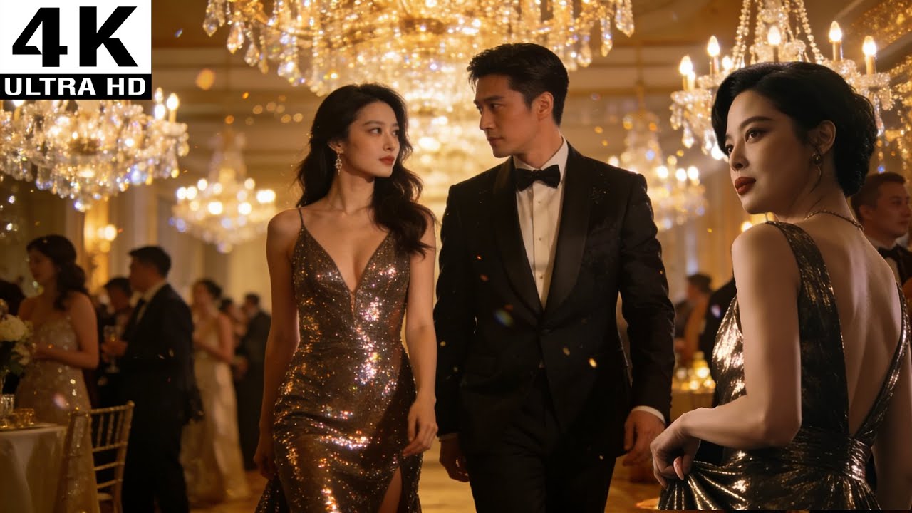 Chồng dẫn bồ đến tiệc rượu, không ngờ vợ khoác tay tổng tài lộng lẫy xuất hiện, chồng hoảng hốt!