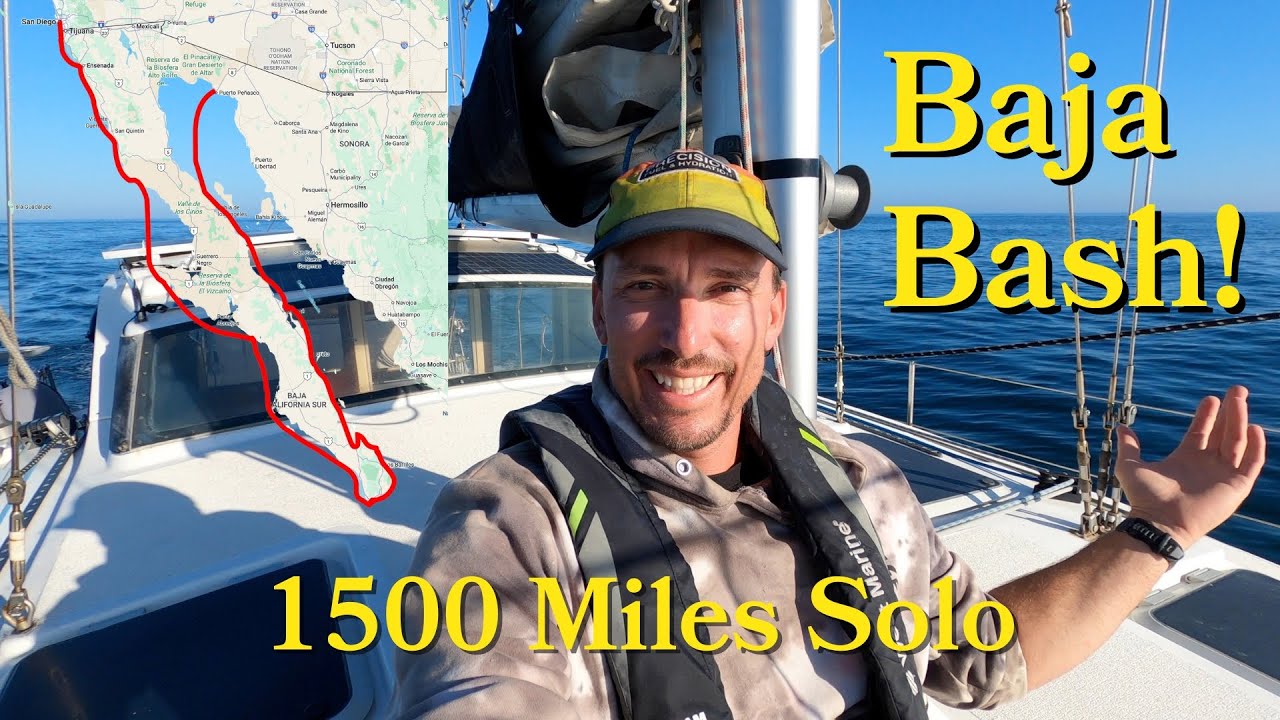 Baja Bash | Rounding Cabo In Our Catamaran Heading North! Part 3