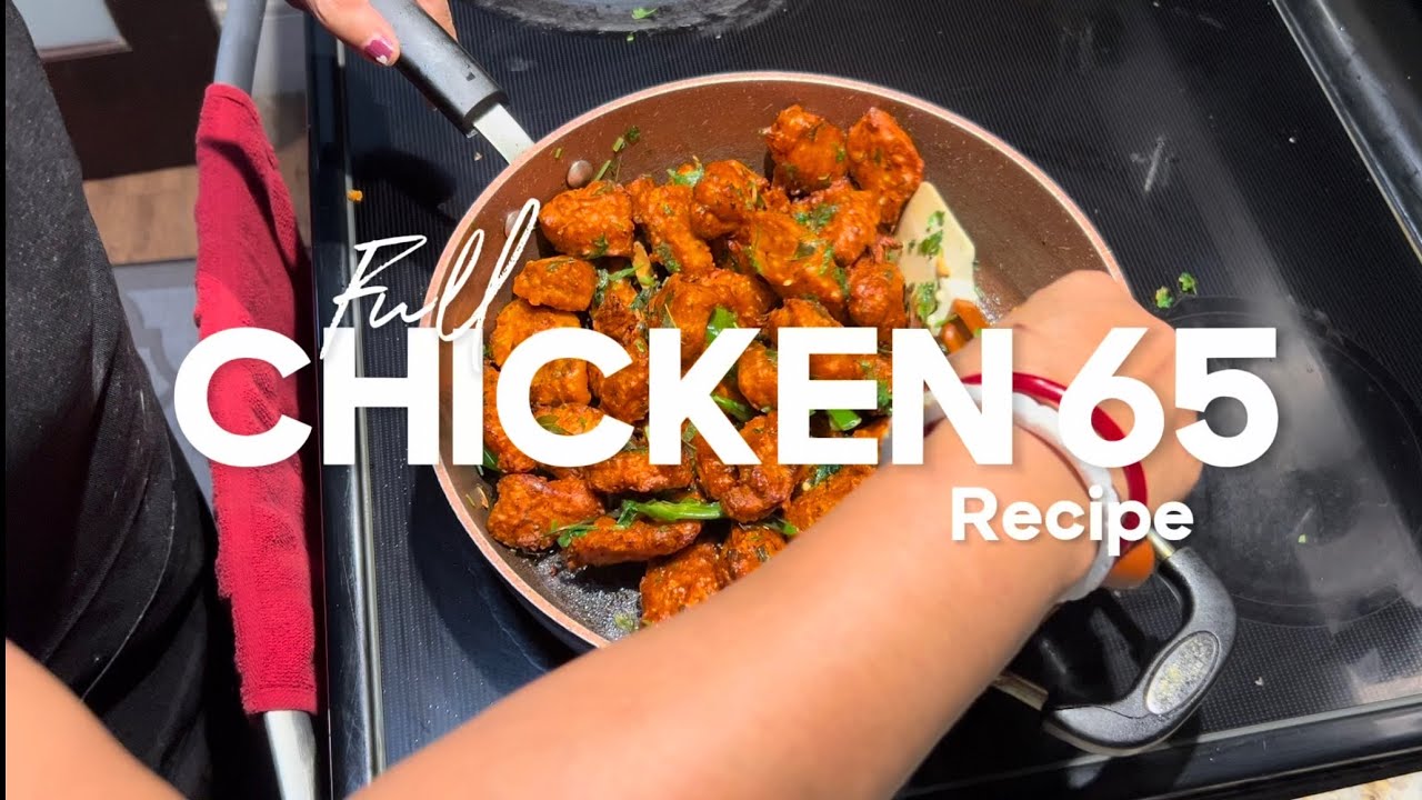 Chicken 65 Full Recipe | Restaurant Style Chicken 65 at #home  | #crispy & Spicy #chicken  Recipe 🍗