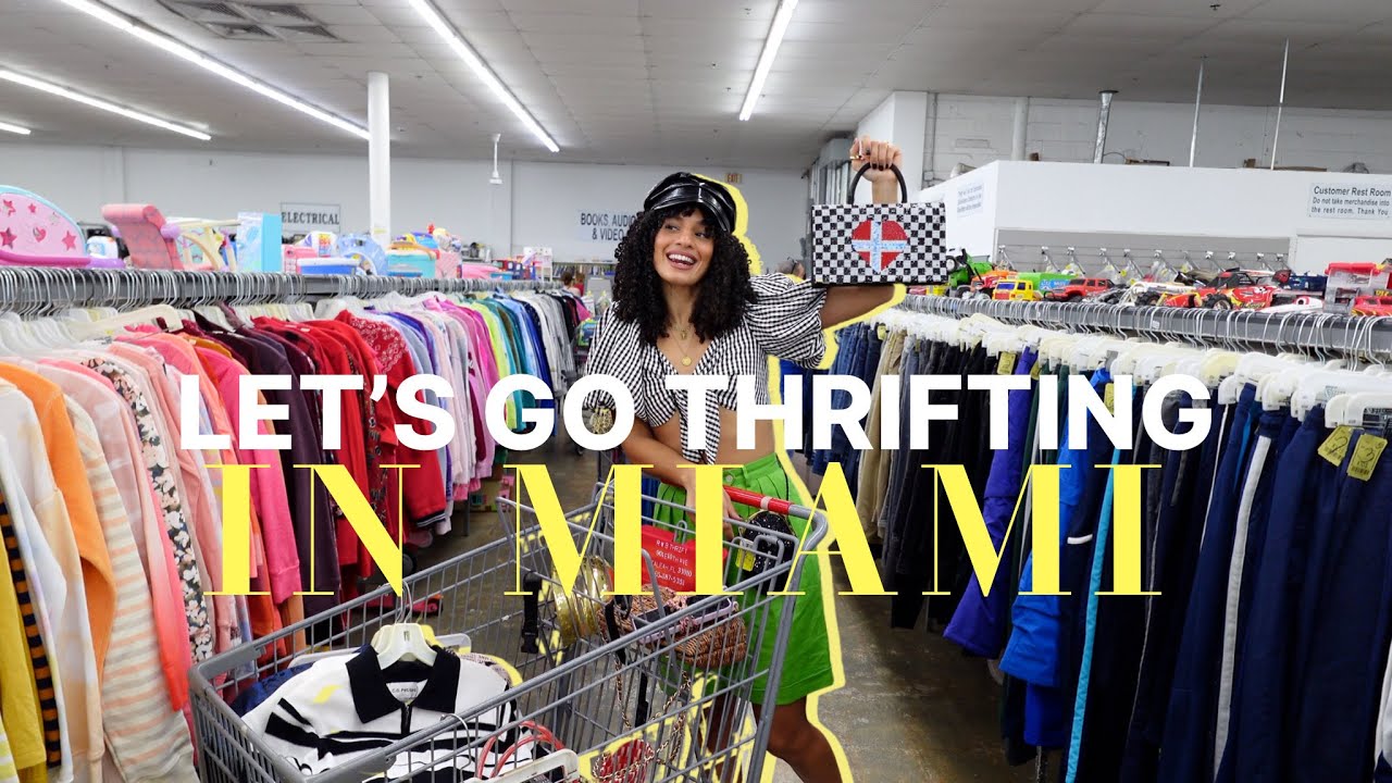 COME THRIFTING WITH ME IN MIAMI | finding all the gems in Magic City