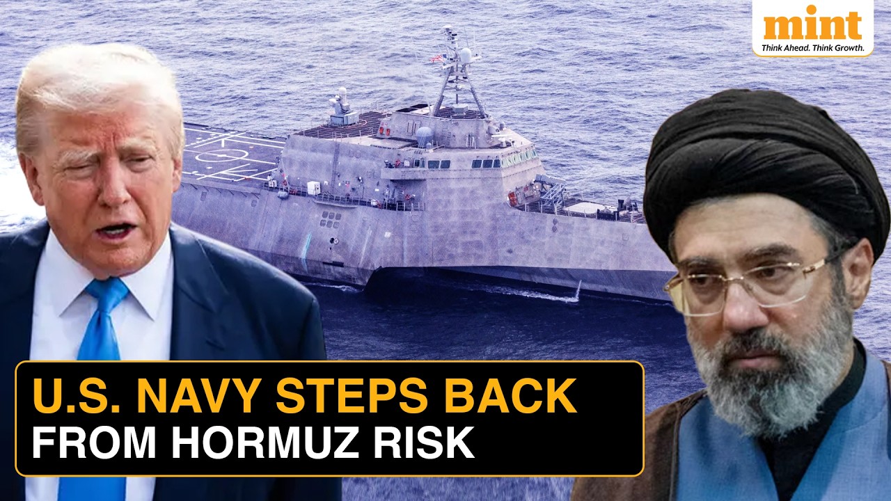 США перебрасывают тральщики из Ормузского пролива на фоне угрозы со стороны Ирана, в то время как...