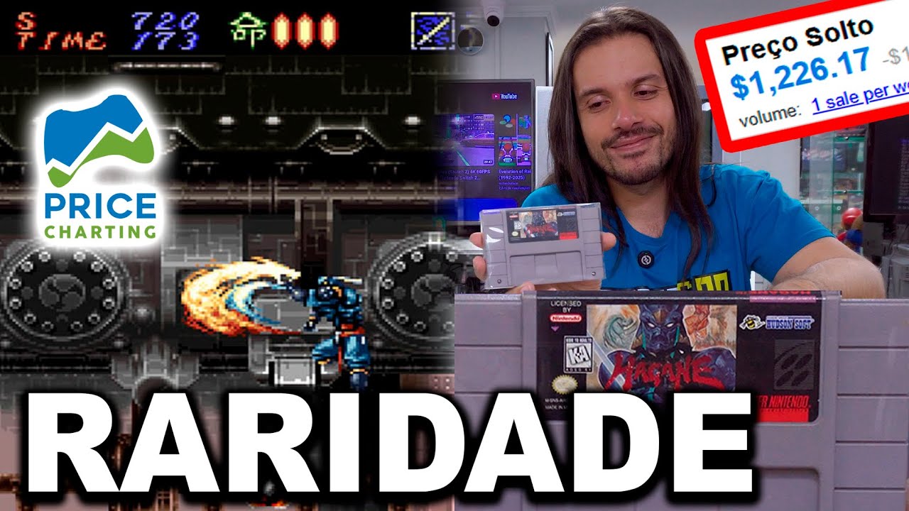 HAGANE SNES | RARO, VALORIZADO E CADA VEZ MAIS DIFÍCIL DE ENCONTRAR