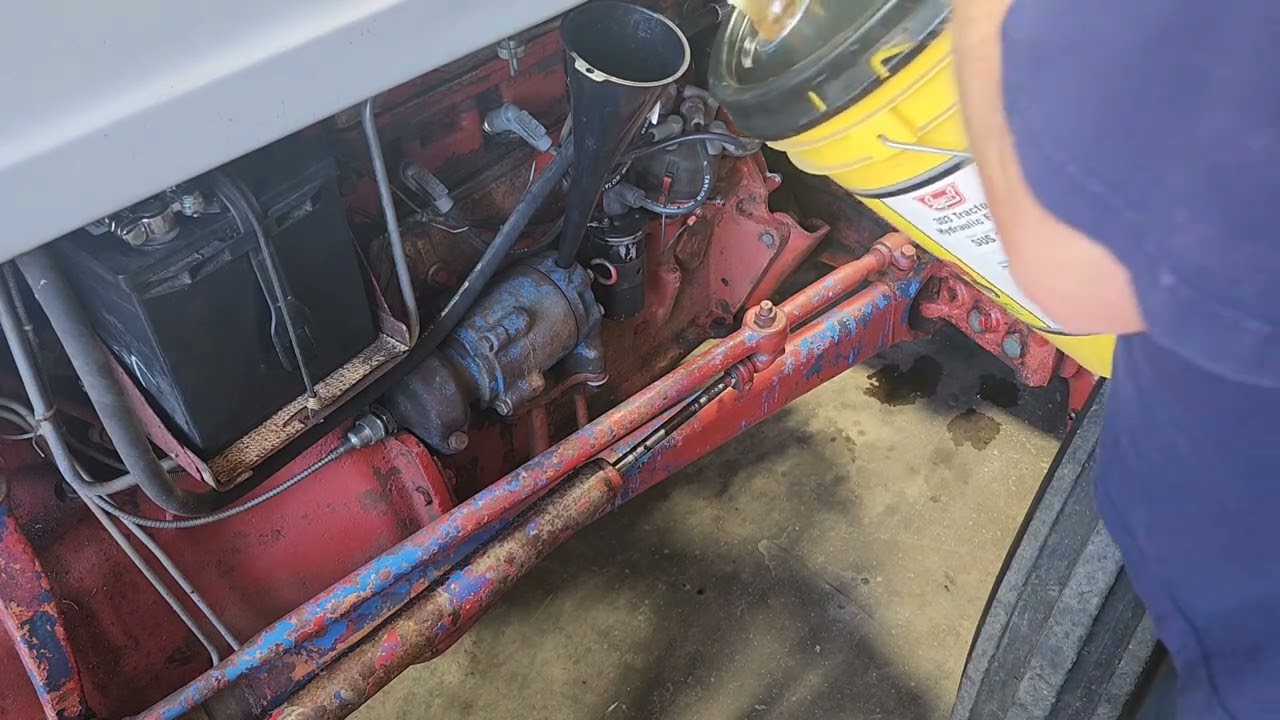 My 1953 Ford Golden Jubilee Tractor needs hydraulic system fixed. My brush hog needs serviced