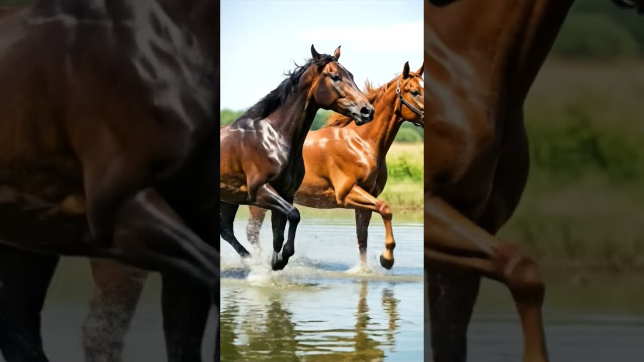 Two horses are running | Dream scenes |