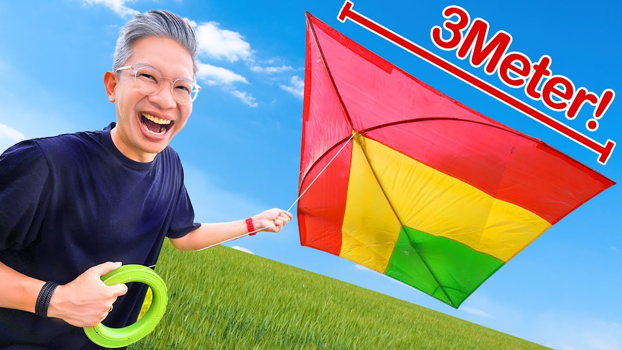 SAYA NAIKKAN LAYANGAN SUPER BESAR!!
