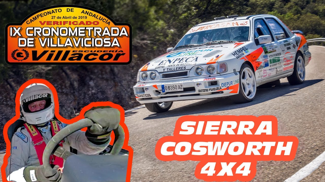 Ford Sierra COSWORTH - Cristóbal Palacios - Crono Villaviciosa