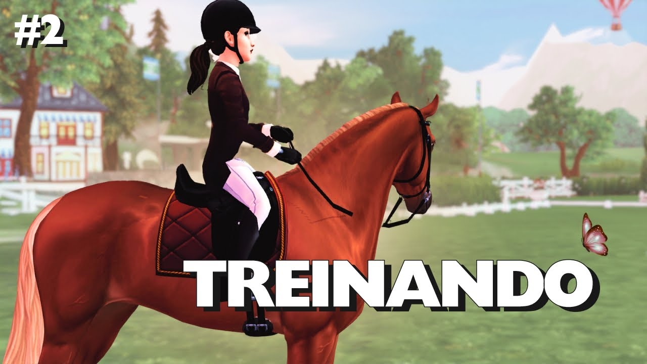 [SSO] O NOVO CAVALO SELLE FRANÇAIS PARTE 2 - TREINANDO MINHA EGUA