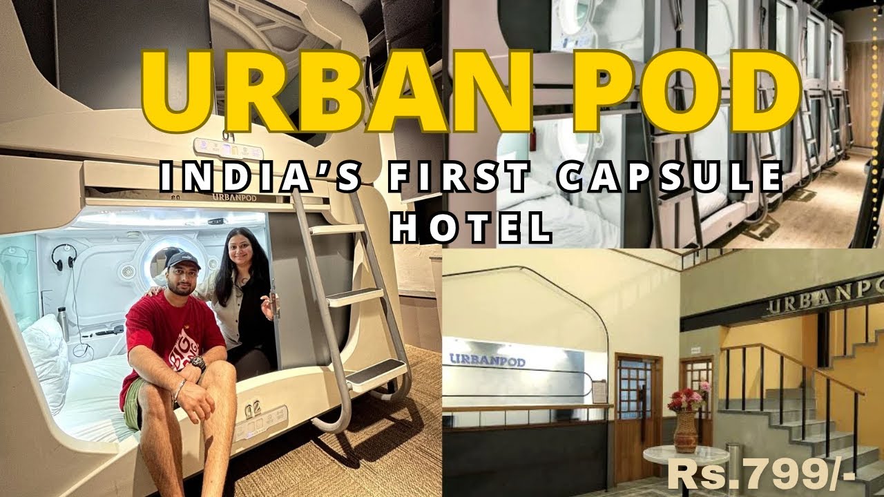 Tour of India’s first Capsule Hotel| Urbanpod Hotel, Mumbai Central | Rs.799/-per night