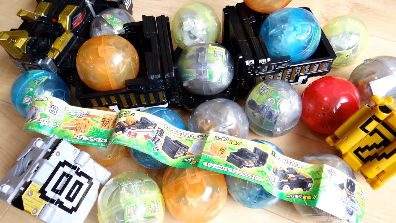 不均一の王者！ジュウオウ...レオン！ガシャポン可動変形ジュウオウキューブ03をコンプしようとしたら大変なことに..