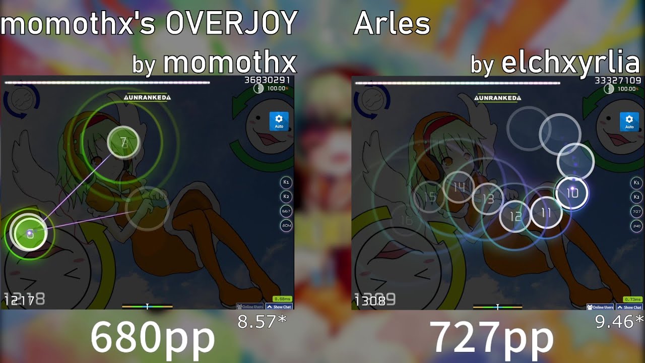 xi - FREEDOM DiVE | momothx vs elchxyrlia