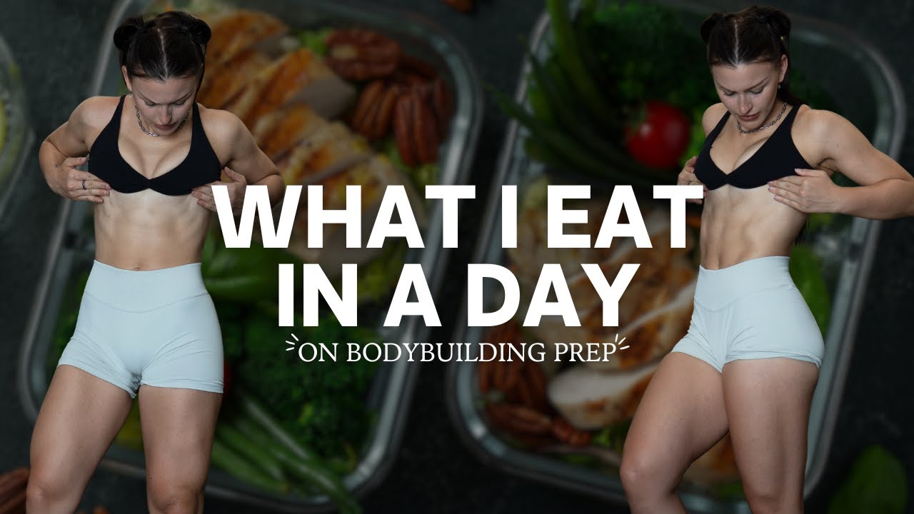 What I Eat to Get Shredded 🔥 | Full Day of Eating on Bodybuilding Prep