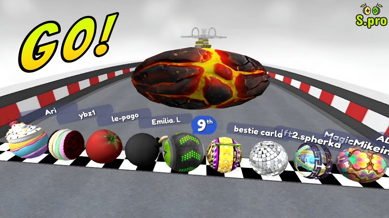 Going Balls - Speedrun Epic Race 177 ᯓ⚽︎ #goingballs #gameplay #marblesrace