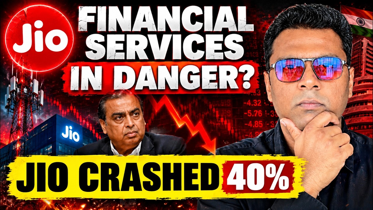 Jio Financial in Danger ? Why Stock Fell 40% ?