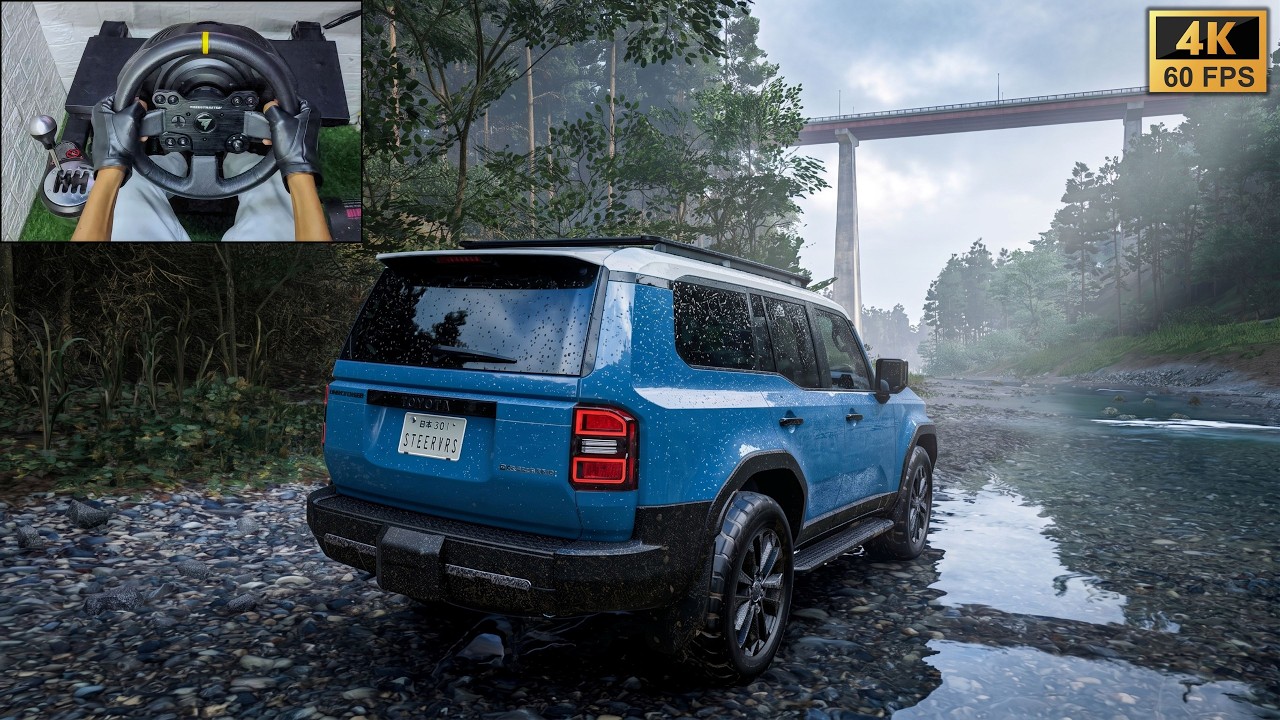 Forza Horizon 6 - Toyota Land Cruiser 250 Prado | OFFROAD | Steering Wheel Gameplay