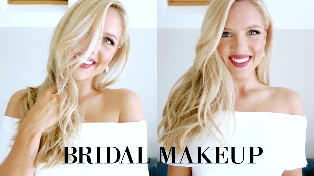 MY WEDDING MAKEUP  || Elanna Pecherle