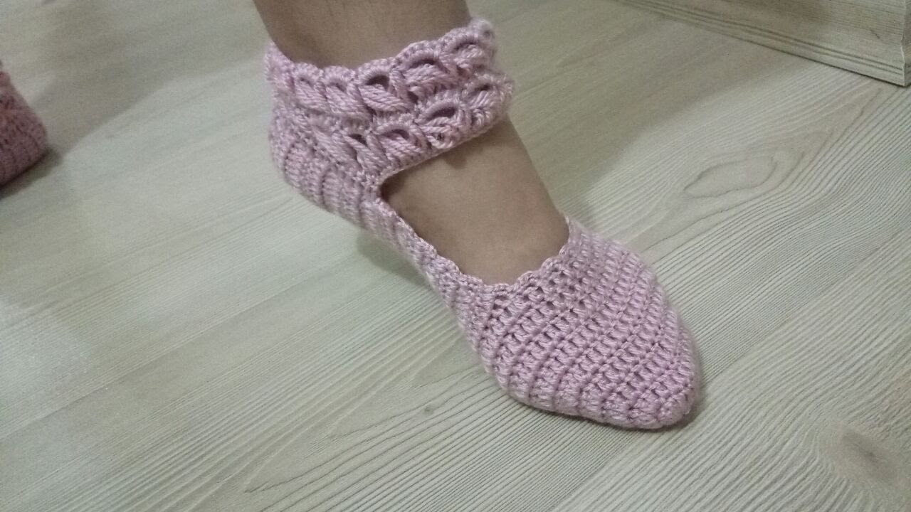 Oklavayla patik yapımı