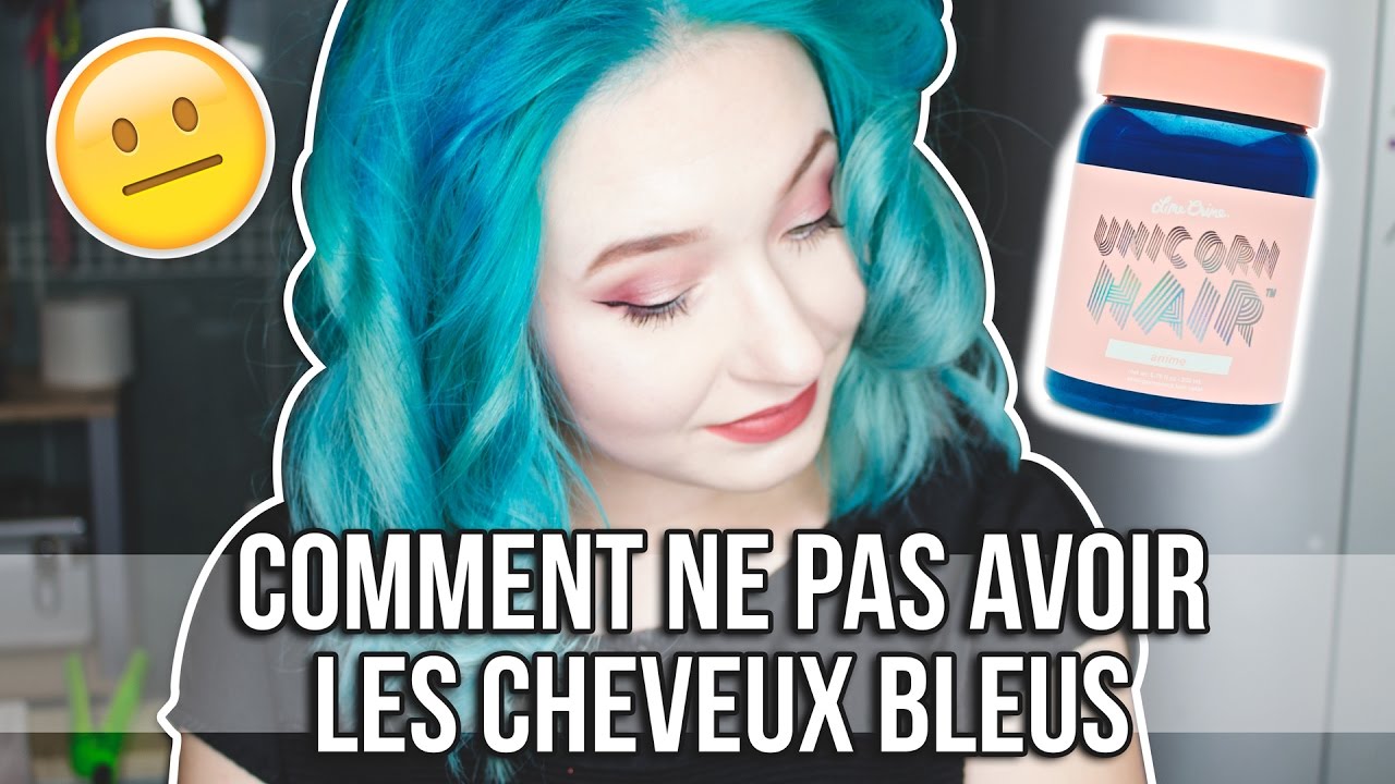 ♦ LIMECRIME COLORATION ♦ 😂Comment ne pas avoir les cheveux bleus 😂- Teinte Anime