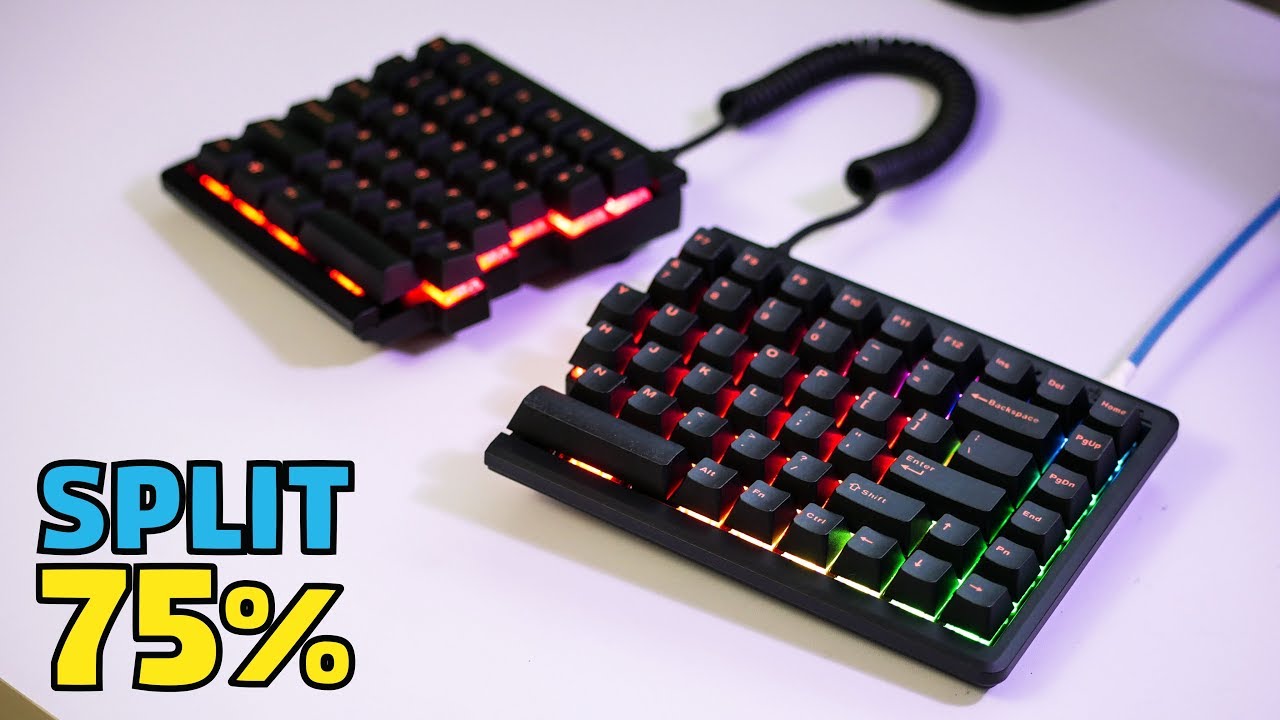Using a Split Mechanical Keyboard - Mistel MD770