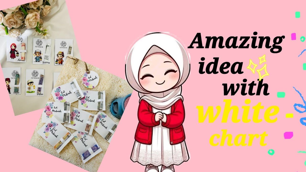 Diy Eidi Cards ✨🎀 |How-to-make||handmade [New]|| step by step || @SweraHina
