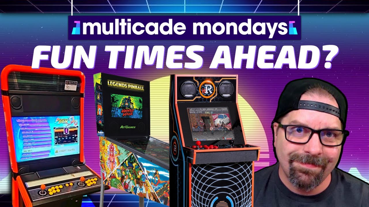 AtGames Pinball Update, Candy Cab Fun, iiRcade End Of The Line