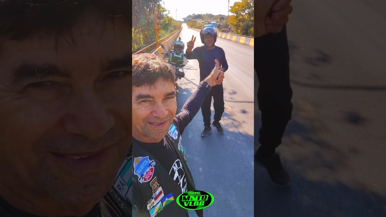 As vezes você só precisa pegar sua moto, convidar um amigo e pegar um vento no rosto.