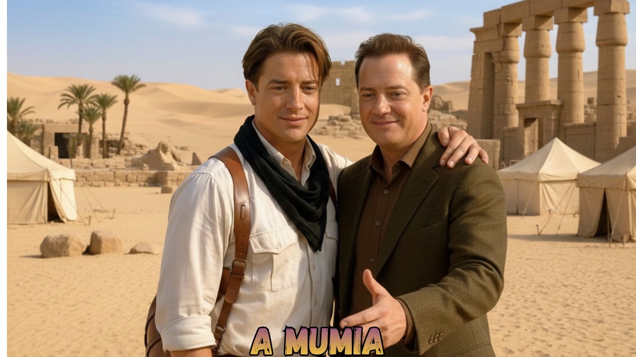 O Elenco de A MÚMIA (1999) Antes e Depois – Veja Como Estão Hoje! (feito com ia)
