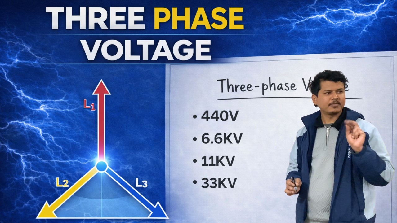 Three Phase Voltage Explained - Skill Nepal