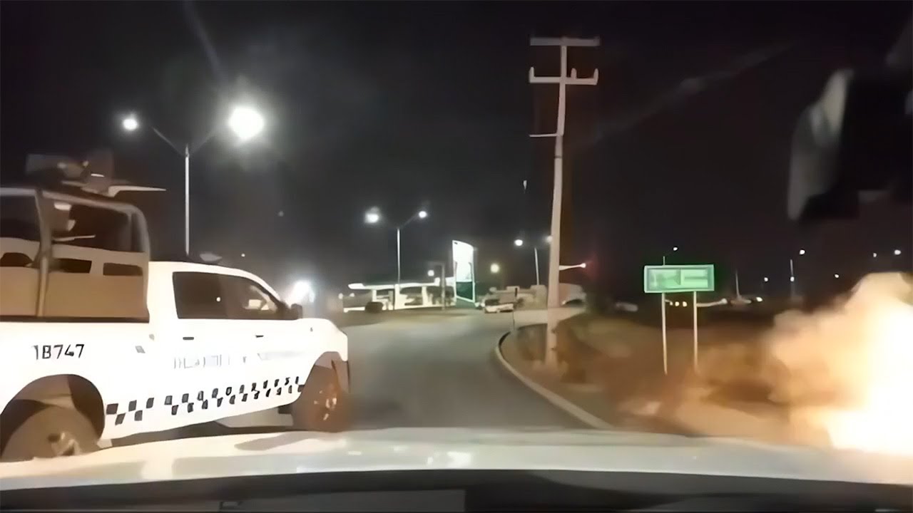 Utilizan munición trazadora vs la Guardia Nacional en Tamaulipas, México