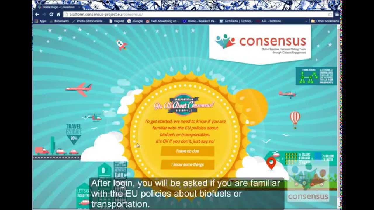 CONSENSUS Game, Are you familiar with EU Policies
